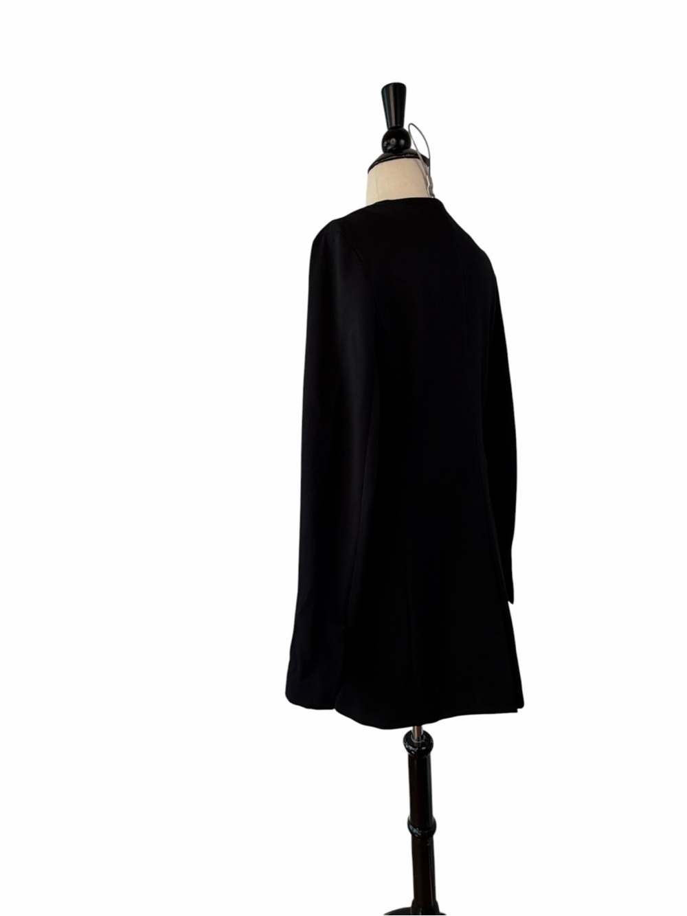 PEARL by Lela Rose Ponte Blazer Black Double-Breasted Women's Jacket 8 - Picture 8 of 11